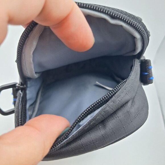 Samsonite Camera Case Pouch Zipper Clip Digital Belt 6 Inch Black Pockets - Picture 5 of 7